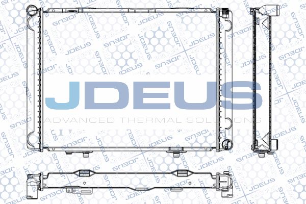 JDEUS Радиатор, охлаждение двигателя RA0170610