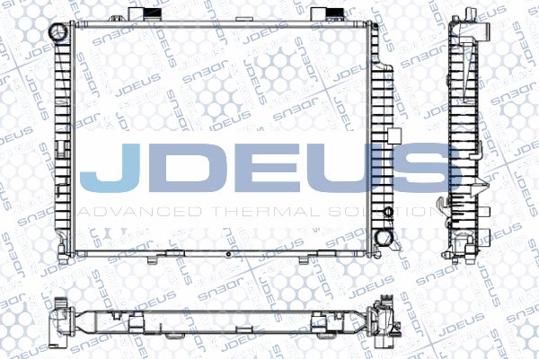 JDEUS Радиатор, охлаждение двигателя RA0170640