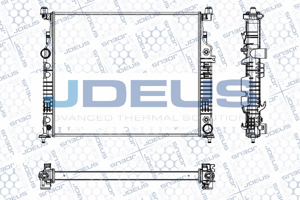 JDEUS Radiaator,mootorijahutus RA0170950