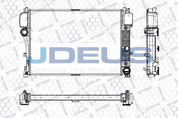 JDEUS Radiaator,mootorijahutus RA0170960