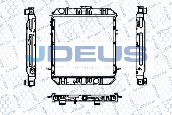 JDEUS Radiaator,mootorijahutus RA0180090