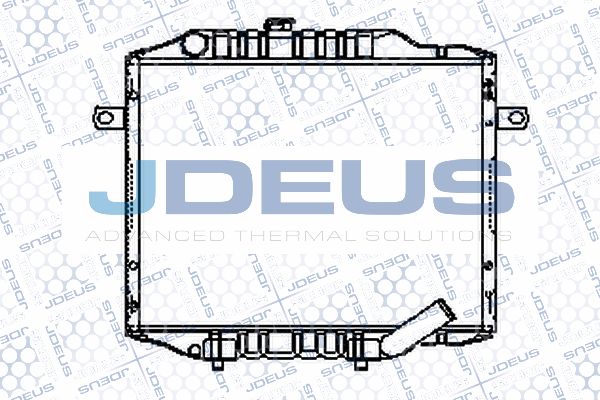 JDEUS Radiaator,mootorijahutus RA0180110