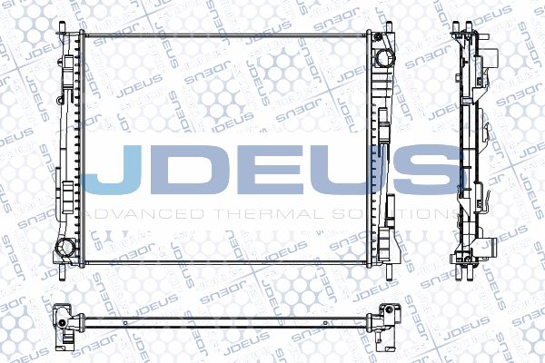 JDEUS Radiaator,mootorijahutus RA0230890