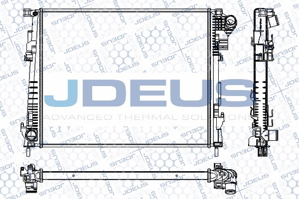 JDEUS Radiaator,mootorijahutus RA0230960