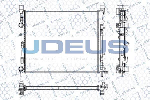 JDEUS Radiaator,mootorijahutus RA0231070