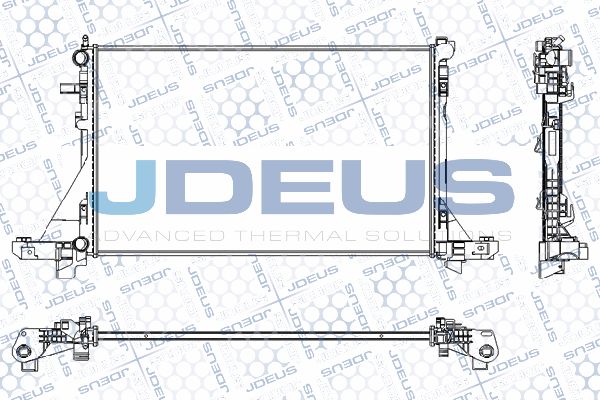 JDEUS Radiaator,mootorijahutus RA0231120