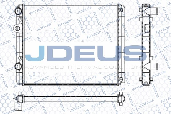 JDEUS Радиатор, охлаждение двигателя RA0300400