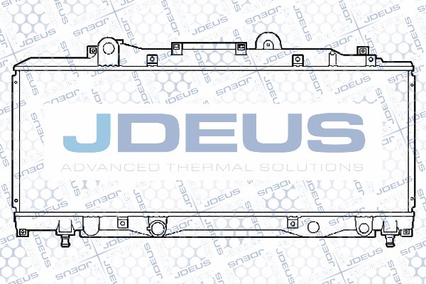 JDEUS Radiaator,mootorijahutus RA0360050