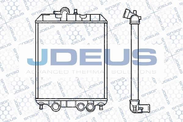 JDEUS Радиатор, охлаждение двигателя RA0520000