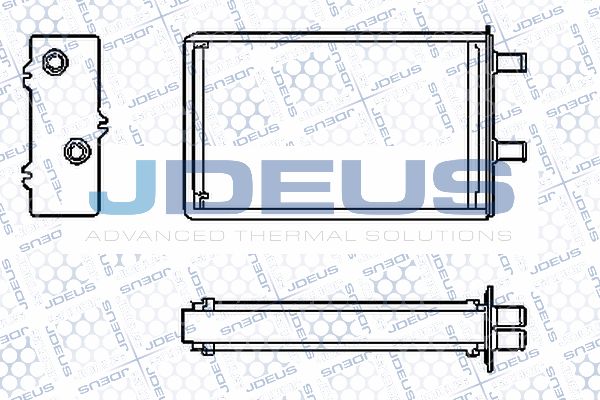 JDEUS Теплообменник, отопление салона RA2030010