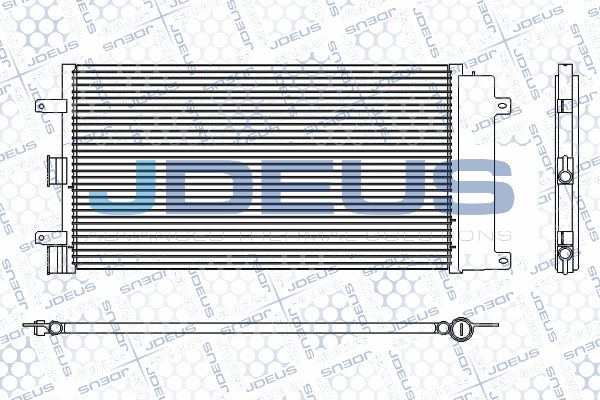 JDEUS Конденсатор, кондиционер RA7111270