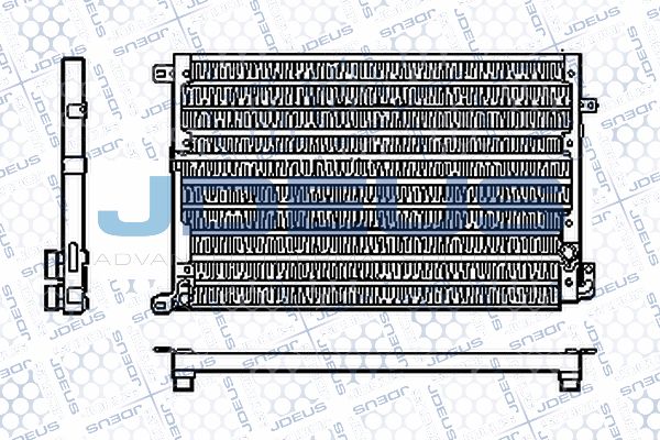 JDEUS Конденсатор, кондиционер RA7360040