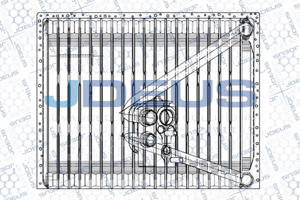 JDEUS Испаритель, кондиционер RA9110970