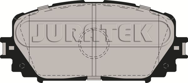 JURATEK Комплект тормозных колодок, дисковый тормоз JCP047
