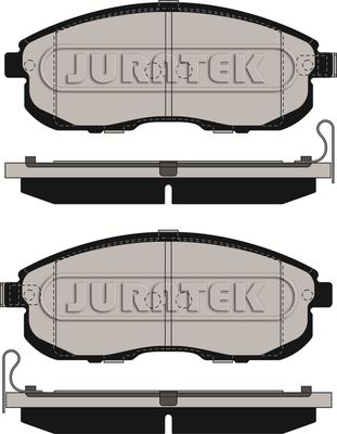 JURATEK Комплект тормозных колодок, дисковый тормоз JCP090