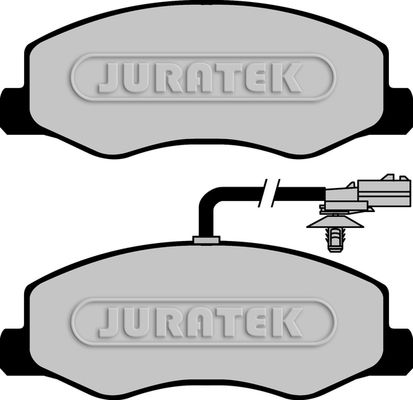 JURATEK Piduriklotsi komplekt,ketaspidur JCP099