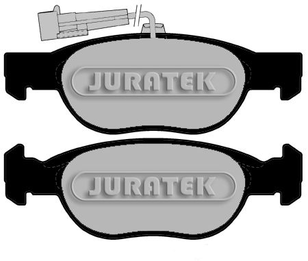 JURATEK Комплект тормозных колодок, дисковый тормоз JCP1040