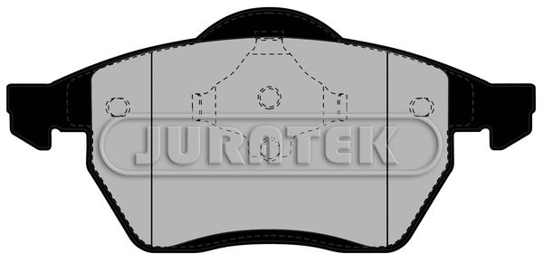 JURATEK Комплект тормозных колодок, дисковый тормоз JCP1055