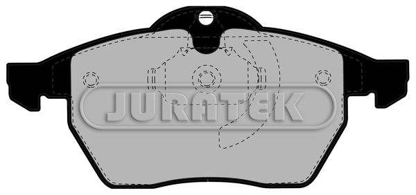 JURATEK Комплект тормозных колодок, дисковый тормоз JCP1068
