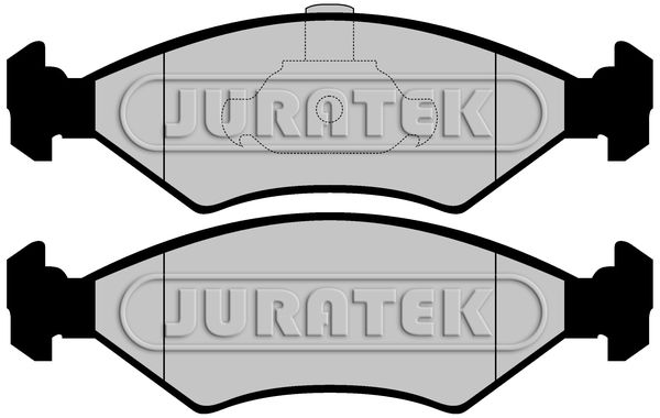 JURATEK Комплект тормозных колодок, дисковый тормоз JCP1081