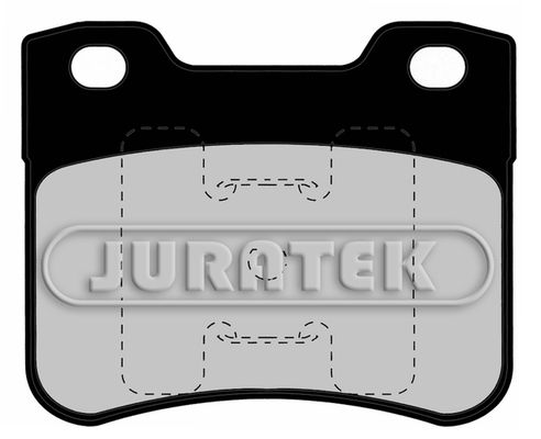 JURATEK Комплект тормозных колодок, дисковый тормоз JCP1109