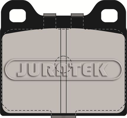 JURATEK Комплект тормозных колодок, дисковый тормоз JCP125