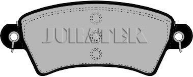 JURATEK Комплект тормозных колодок, дисковый тормоз JCP1370