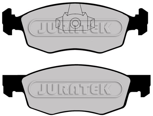JURATEK Комплект тормозных колодок, дисковый тормоз JCP1376