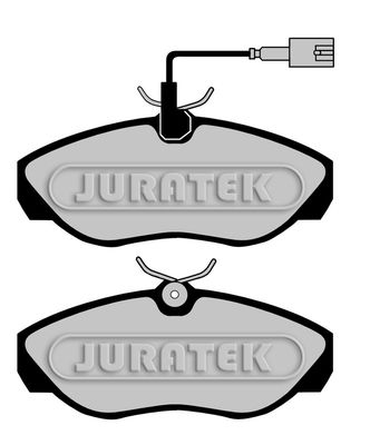 JURATEK Комплект тормозных колодок, дисковый тормоз JCP1396