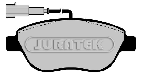 JURATEK Комплект тормозных колодок, дисковый тормоз JCP1467