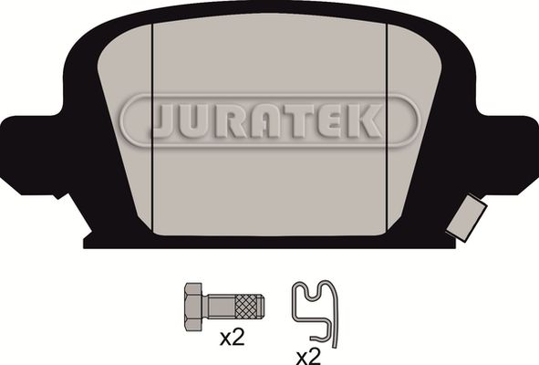 JURATEK Комплект тормозных колодок, дисковый тормоз JCP1472