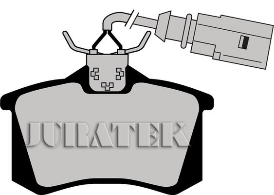 JURATEK Комплект тормозных колодок, дисковый тормоз JCP1481