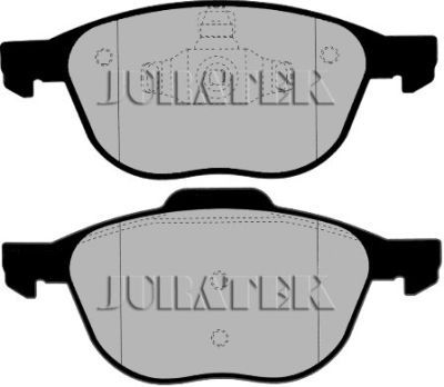 JURATEK Комплект тормозных колодок, дисковый тормоз JCP1594