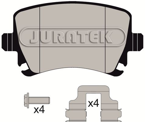 JURATEK Комплект тормозных колодок, дисковый тормоз JCP1636