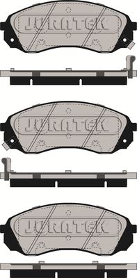 JURATEK Комплект тормозных колодок, дисковый тормоз JCP186