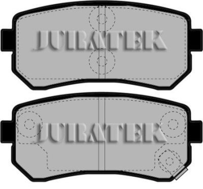 JURATEK Комплект тормозных колодок, дисковый тормоз JCP1956