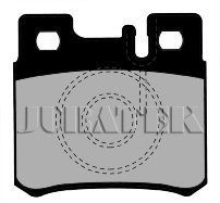 JURATEK Комплект тормозных колодок, дисковый тормоз JCP644