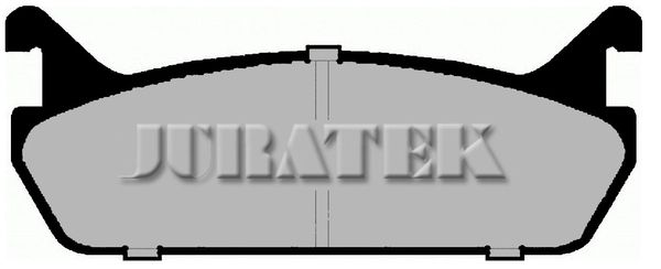 JURATEK Комплект тормозных колодок, дисковый тормоз JCP654