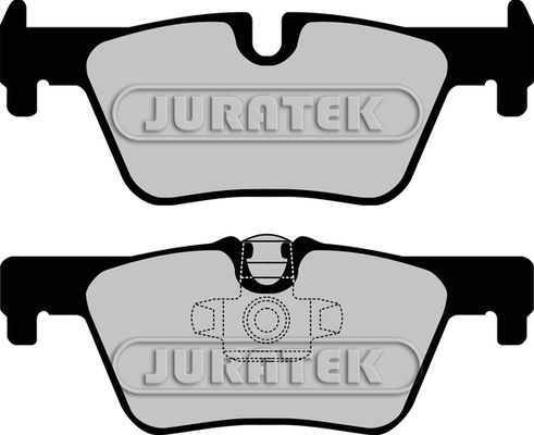 JURATEK Комплект тормозных колодок, дисковый тормоз JCP8013