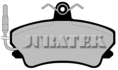 JURATEK Комплект тормозных колодок, дисковый тормоз JCP880