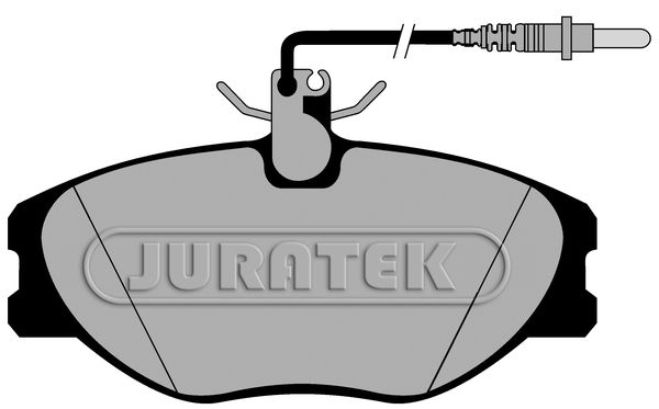 JURATEK Комплект тормозных колодок, дисковый тормоз JCP898