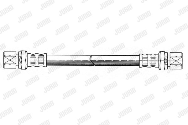 JURID Тормозной шланг 171215J