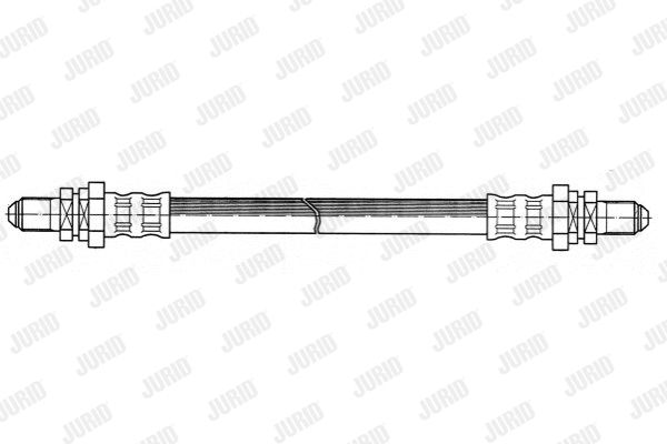 JURID Тормозной шланг 171260J