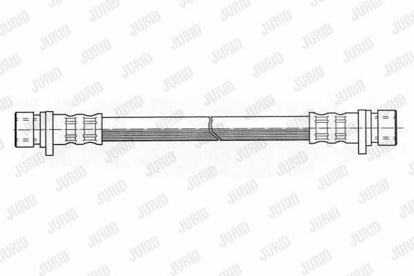 JURID Тормозной шланг 172876J