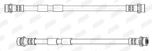 JURID Тормозной шланг 173107J