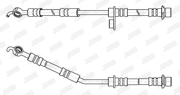 JURID Тормозной шланг 173131J