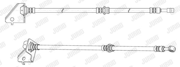 JURID Тормозной шланг 173178J
