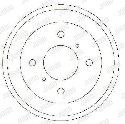 JURID Тормозной барабан 329215J