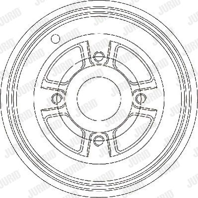 JURID Тормозной барабан 329217J