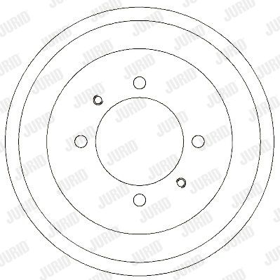 JURID Тормозной барабан 329302J